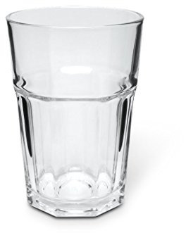 Cofan Vaso de refresco gama Lublin con capacidad 36 cl. | Fabricados en vidrio de gran resistencia | Pack de 6 unidades