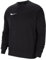 NIKE Boys Y Nk Flc Park20 Crew Sweatshirt, Black/White, 12 Years EU