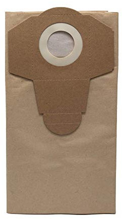 Sacs filtrants en papier - 20 l - Pour aspirateur Parkside NTS 1200 1250 1300 A1 B2 C3 E4 F5 - Pour aspirateur sec et humide Parkside