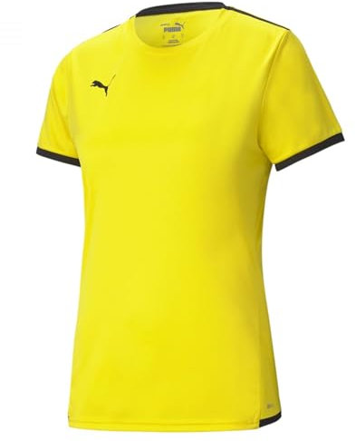 PUMA Unisex Teamliga Jersey W T-Shirt, Gelb (Cyber Yellow, M