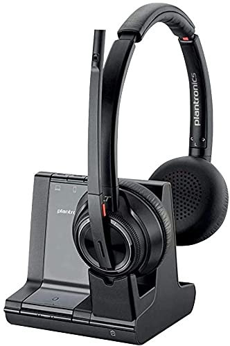 Plantronics Savi W8220/A Wireless Headset - Black