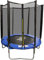 PMS Space Jump - 6Ft Trampoline With Enclosure, Safety Net, Great Outdoor Summer Fun for Kids, Includes A Ladder, Keep Fit and Active, Perfect Birthday, Outer Net