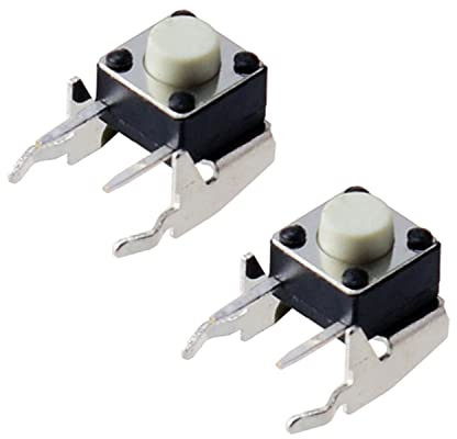 Gamer Gear XBOX One & Xbox 360 Controller LB/RB Shoulder Replacement t Repair Bumper Button Tactile Switch - 2 Pack