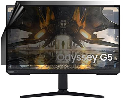 Celicious Privacy Lite 2-Way Anti-Glare Anti-Spy Filter Screen Protector Film Compatible with Samsung Odyssey G5 27 S27AG52