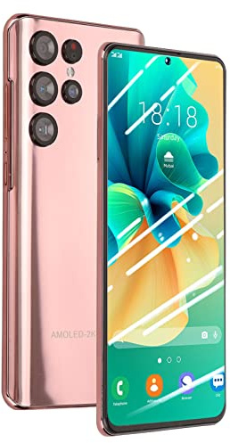 Telefono Cellulare 4G per Android 10.0, Schermo HD da 6,82 Pollici, 6 GB di RAM e 128 GB di ROM, con Funzione di Riconoscimento Facciale, Batteria da 7300 mAh, Smartphone per Il Lavoro Quotidiano(UE)