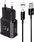 Kit Cargador Adaptativo de Carga Rápida Compatible con Samsung Galaxy S7 Edge S6 Edge S4 S3 A6 J7 J6 J5 J3 Note5/4/2 Tab S Tab S2, AFC USB 2.0 Enchufe Cargador Rápido y Cable Micro USB 1.5m