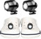 LoQuick 2 Stück Scheinwerfer für Croc, Wasserdichte LED-Stirnlampe IPX-5 Headlights for Clogs, 3 Modi Licht Einstellbar, Croc Schuh Dekoration, Schuhscheinwerfer Ideal für Joggen Camping Lesen Laufen