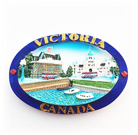 Victoria Canada Magnet für Küche, Kühlschrank, dekoriert, Magnet