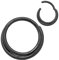 365 Sleepers (10mm) Titan 1,2 mm Doppelring Segment Nasenring Hoop Knorpelohrring Septum Clicker Klappbarer Lippen Conch Daith Helix Rook Tragus Lobe Snug Piercing Schmuck