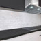 Rodnik Küchenrückwand robuste ABS-Kunststoff Platte Monolith in Deluxe Qualität, Direktdruck. MOTIVAUSWAHL (Ziegelwand hellgrau, 60x400 cm)