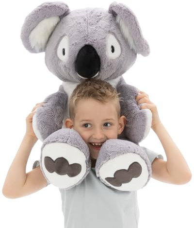 NICI Kuscheltier Koala Barry 70cm - grau - Stofftier aus weichem Plüsch, niedliches Plüschtier zum Kuscheln und Spielen, für Kinder & Erwachsene, tolle Geschenkidee - 61725