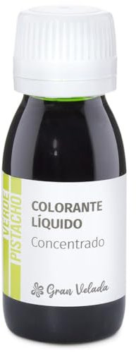 Colorante Concentrado Verde Pistacho para Cosméticos | Hidrosoluble, Intenso y Profesional | Pigmento Orgánico Líquido| Envase Práctico | Ideal para Cremas, Mascarillas y Perfumes | 75 ml