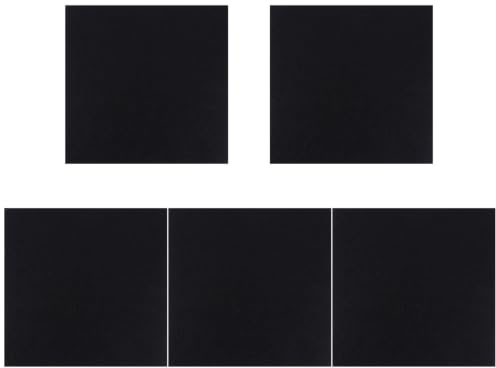 Abaodam 5pcs Dart Board Soundproofing Felt Acoustic Panels Absorb Noise Easy Install Warm Decor for Home Office