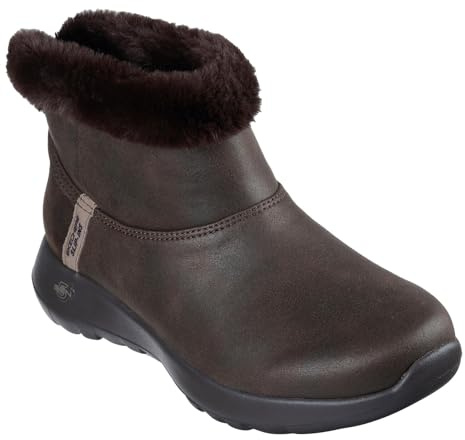 Skechers Damen On-The-Go Joy Cozy Dream Slip-InTurnschuhe, Chocolate Textile, 39 EU
