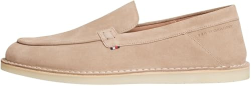 Tommy Hilfiger Herren Hilfiger Stitchdown Suede Loafer Fm0fm05782Halbschuhe