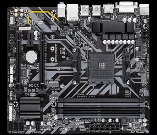 schede madri Fit For Gigabyte GA-B450M DS3H for AMD AM4 Ryzen 3/5/7/9 1a, 2a e 3a generazione Athlon USB3.1 HDMI M.2 B450 Micro-ATX