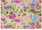 Carpet Studio Teppich Kinderzimmer 95x200cm, Kinderteppich, Spielteppich Straße Mädchen, Teppiche für Babyzimmer, Schlafzimmer & Spielzimmer, Antirutsch, 30°C waschbar - Sweet Town