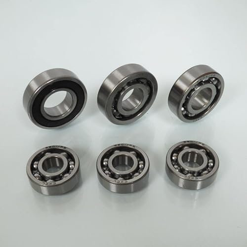 P2R (Motorisé) roulement Moteur Scoot Compatible avec Peugeot 50 kisbee 4t-kymco 50 Agility 4t-sym 50 Orbit 4t-Scoot 50 Chinois 4t gy6 139qmb