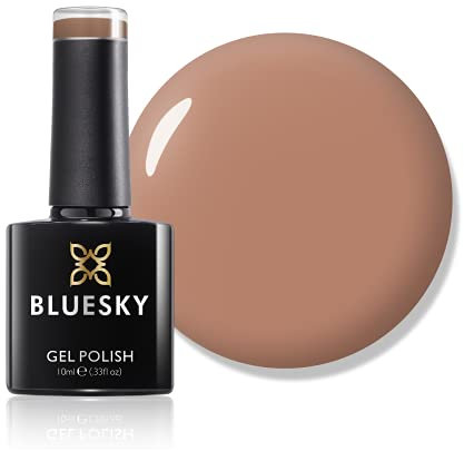 Bluesky Gel Nail Polish, AW21, Autumn and Winter 2021 Collection, Perfect, Aw2103, Light Brown, Long Lasting, Chip Resistant, 10 ml (Requires Drying Under UV LED Lamp)