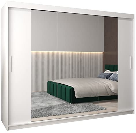 ABIKSMEBLE Armoire Tokyo 2 - Dressing Chambre Adulte - Penderie Vêtement Dressing - Garde Robe - Armoire 3 Portes - Closet
