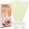 ACWOO Candele dell'orecchio,10 Pezzi Coni Orecchie Cerume, Kit per Candele per Rimozione del Cerume, Coni per orecchie con Cera d'api Naturale per Orecchie Bloccate