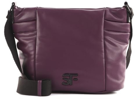 SURI FREY Umhängetasche Baggy Handbag With Zipper Purple violett
