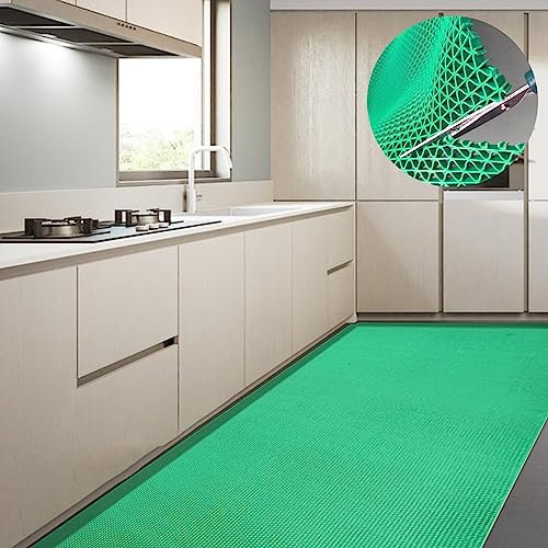 BOTOWI Tapis de Sol pour Piscine Plus épais, Tapis Antidérapant pour Fond de Piscine, Tapis Piscine Hors Sol pour Piscine Hors Sol, Tapis Sol Piscine, Tapis sous Piscine,Vert,0.9x3m