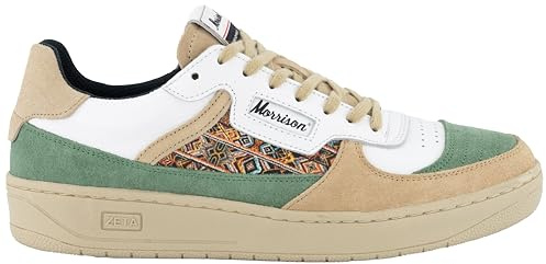 Morrison Kokosnuss Pantoffeln aus mehrfarbigem Leder