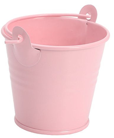 BYUTFA Mini-Blumentopf mit Griff, Metallfass, Pflanzgefäß, Sukkulenten-Hängeeimer zum Aufhängen zu Hause, im Freien, im Garten, im Hof, am Zaun