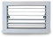 CAEXVEN Rejilla Ventilación en Aluminio Plateado - Lamas Móviles con Deflexión Simple - 300x150 mm