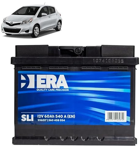 Batteria 60Ah per Toyota Yaris 1.4 D-4D gasolio 2010+