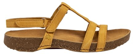 Art 0946 I Breathe Flache Sandalen für Damen, Honig, 42 EU