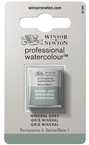 Winsor & Newton Aquarelle Professionnelle Collection Revival, Demi-godet, Gris Minéral