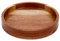 MAYJOYDIY Vassoio da portata rotondo in legno di acacia, 15 cm, piatto decorativo per salumi, formaggi, dessert, cibo per feste