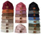 Herbst Winter Beanie Mütze für Kinder aus Rippjersey Kindermütze mit Kunstleder Label 23 Farben Mädchen Junge Baby Kleinkind personalisiert Babymütze Weihnachtsgeschenk (4 - Taupe)