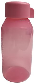 Tupperware to Go Eco 350ml Eco Easy Flip Top Wasserflasche Trinkflasche EcoEasy für Kohlensäure Flaschen 350 ml (rosa)
