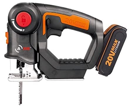Electric Jig Saw Woodworking Jig Saw High Speed Electric Saw Cutting Metal Wood Cutting Machine Multifunctional Electric Saw(No Battery)