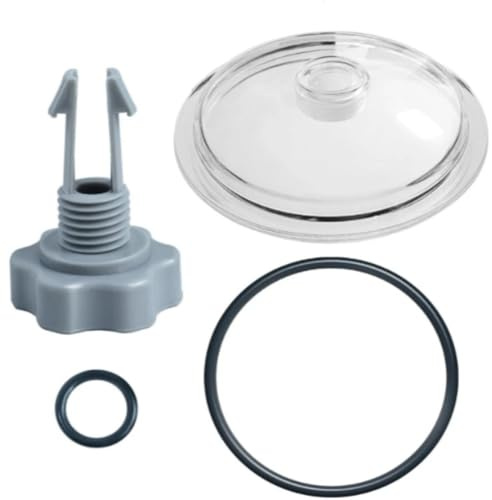 FUBESK Poolpumpendeckel Ersatz für SF15110 Poolpumpe mit O-Loop für Laubfangabdeckung