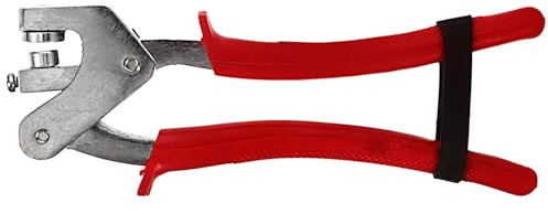 HOMOBABE Crimpzange für Wasserzähler und Stromzähler mit Biegbaren Griffen aus Eisen Einfache Anwendung und Präzises Versiegeln von Plomben