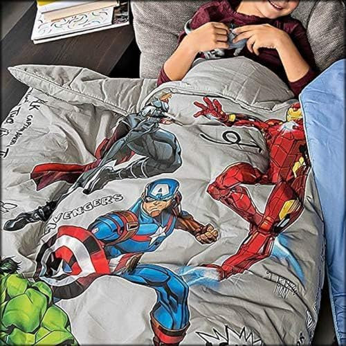 Caleffi 81207 Marvel Scaldotto 110 x 160 cm, Einheitsgröße Avengers Team