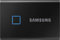 SAMSUNG T7 Touch Portable SSD 1TB - Up to 1050MB/s - USB 3.2 External Solid State Drive, Black (MU-PC1T0K/WW)