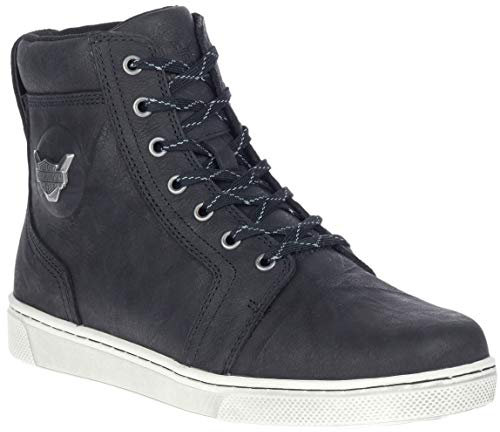 HARLEY-DAVIDSON FOOTWEAR RR-Bateman Motorcycle Riding Boot, Stivali da Motocicletta Uomo, Nero Nero, 42 EU