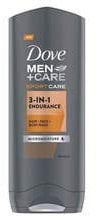 Dove Men+Care Sport Care Endurance 3-in-1 Hair, Body and Face Wash Body Cleanser shower gel with 24 hour nourishing MicroMoisture technology for invigorated and re-energised skin 400 ml