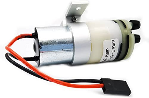DEVMO RC Water Pump 5V 370 Water Cooling Pump JR Plug Step-Down Waterproof Low Noise Module Accessory Part for RC Boats Motor & ESC