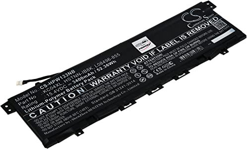 Batterie Li-polymère pour ordinateur portable HP Envy X360 13-AG0005NG 15,4 V
