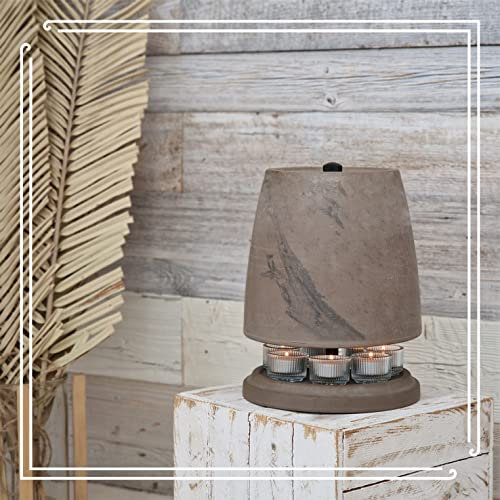 NTRY Home® CandleStove Teelichtofen - Stil Maestro XL Ø24 cm - Doppelwandig - 3Top Heater - Teelichtheizung - Teelichtwärmer - Tischofen - Tischheizung - Tischwärmer
