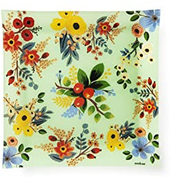 Excelsa Blumen Frida Teller Dekoriert Tablett