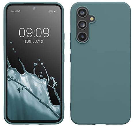 kwmobile Custodia Compatibile con Samsung Galaxy A54 5G Cover - Back Case per Smartphone in Silicone TPU - Protezione Gommata - artic night