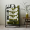 Orla Kiely Cut Stem Badetuch, Moos und Anthrazit, 100 % Baumwolle, Badetuch, 70 x 125 cm