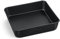 Onader Bandeja cuadrada para horno, antiadherente, rectangular, de acero inoxidable, para pasteles, brownies y tostados, saludable y duradero, no para freidora de aire, 20 cm